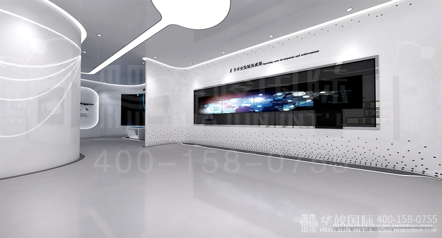 华剑建设集团智慧医疗展厅设计手术室发展史